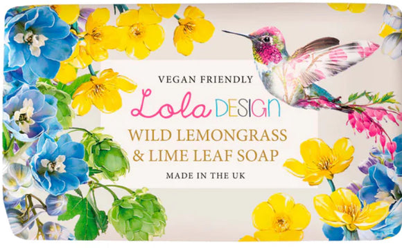 Hummingbird Soap - Wild Lemongrass & Lime Leaf