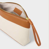 Siena Canvas Wristlet Clutch