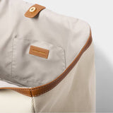 Siena Canvas Oversized Tote Bag
