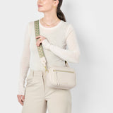 Hallie Crossbody Bag, Off White