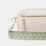 Hallie Crossbody Bag, Off White