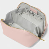 Medium Makeup & Wash Bag, Dusty Pink