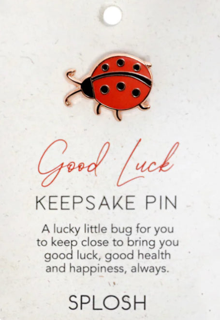 Splosh - Keepsake Pin - Good Luck