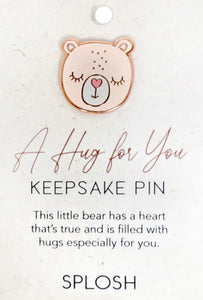 Splosh - Keepsake Pin - Hugs
