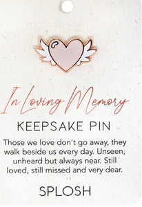 Splosh - Keepsake Pin - In Loving Memory