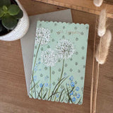 Forget Me Nots Sympathy Card