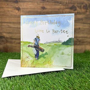 Happy Birthday Time To Par-Tee