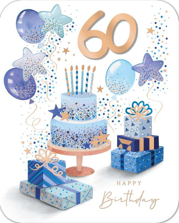 60, Cakes, Presents & Balloons