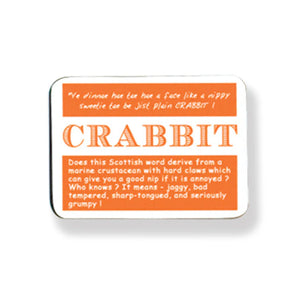 Dialect Coaster - Crabbit