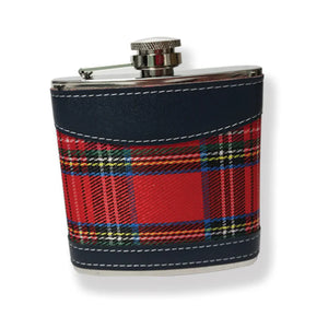 Royal Stewart Hip Flask In Box