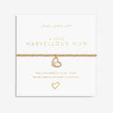 A Little Marvellous Mum Bracelet (Gold Plated)