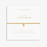 A Little Strength Bracelet (Gold Plated)