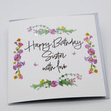 Happy Birthday Sister With Love