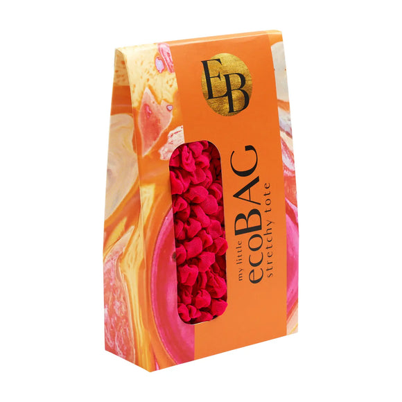Eco Sustainable Stretchy Tote Bag Gift Hot Pink