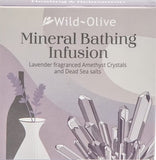 Amethyst / Lavender Mineral Infusion. Healing & Relaxation