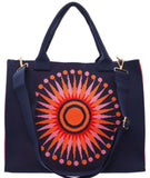 Constellation Medium Tote, Sunburst Navy