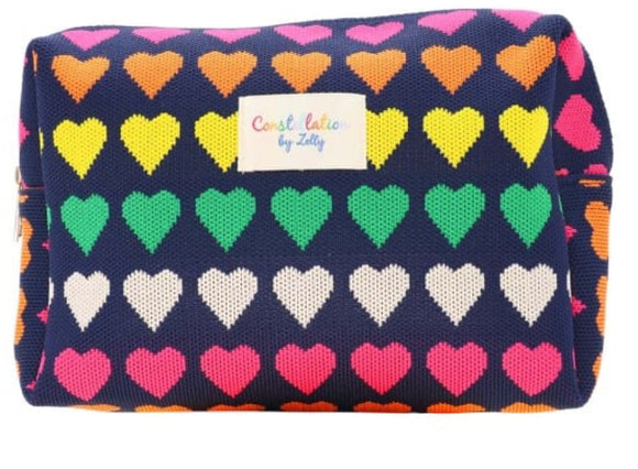 Constellation Washbag, Hearts Navy