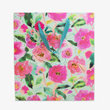 Aqua Camellia Large Gift Bag
