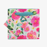 Aqua Camellia Small Gift Bag