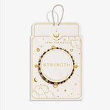 Affirmation Card 'Strength' Bracelet