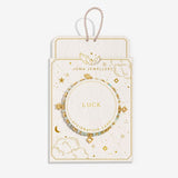 Affirmation Card 'Luck' Bracelet