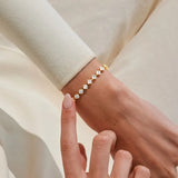Bracelet Bar Tennis Bracelet Gold