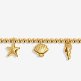 Shell Charms Anklet Gold