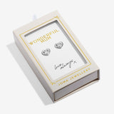 Moments To Shine 'Wonderful Mum' Stud Earrings
