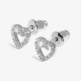 Moments To Shine 'With Love' Stud Earrings