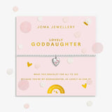 Kids' Confetti A Little 'Lovely Goddaughter' Bracelet