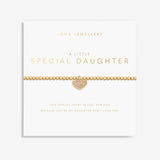A Little 'Special Daughter' Bracelet In Gold Plating