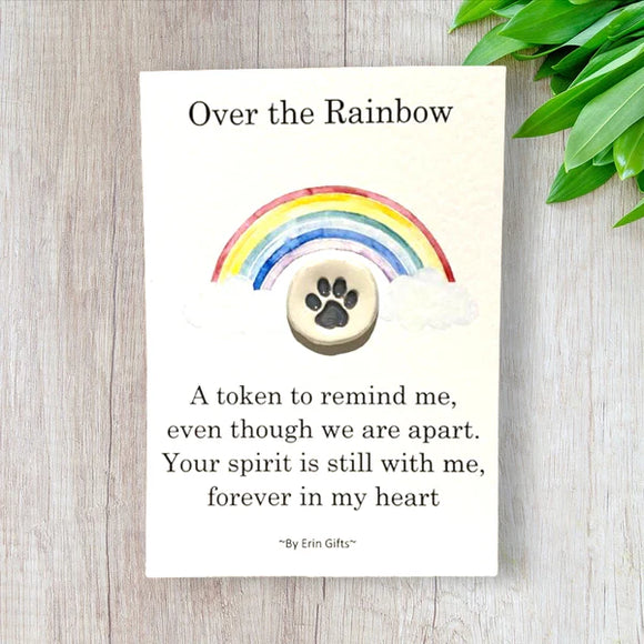 Over The Rainbow, Ceramic Wish Token & Card