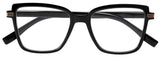 Burano Black ECO Friendly Reading Glasses 2.0 Lens Strength