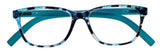 Matera Blue Reading Glasses 2.00