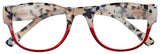 Oban Red Reading Glasses 3.0