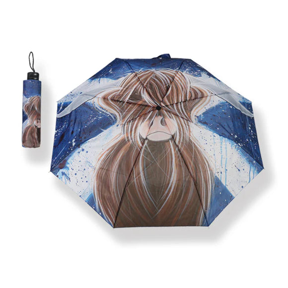 The McMoos Highlander Folding Umbrella