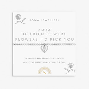 Kids' A Little 'If Friends Were Flowers I'd Pick You' Bracelet