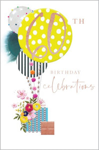 Card, 60th Birthday Celebrations