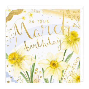 On Your March Birthday