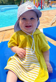 Scuba Shark Sun Hat, 1-3 Years