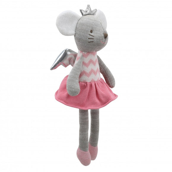 Wilberry Knitted, Mouse (With Wings)