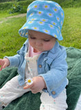 Daisies Sun Hat, 0-12 Months