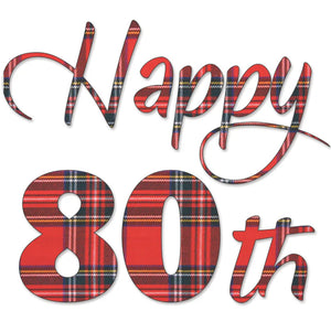 Happy 80th Royal Stewart Tartan