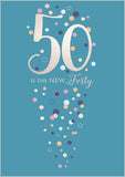 Card, 50 is the new Forty