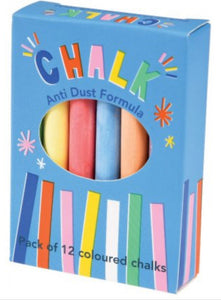 Coloured Chalk Pk 12