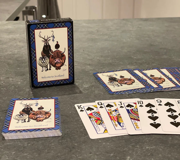 Pack of Scottish Playing Cards Assorted Designs