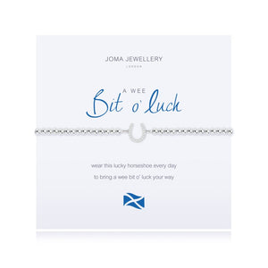 A Wee Bit O Luck Bracelet - Scottish