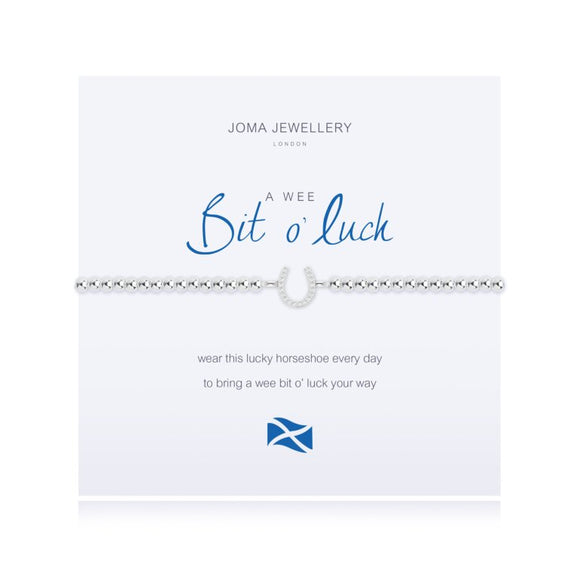 A Wee Bit O Luck Bracelet - Scottish