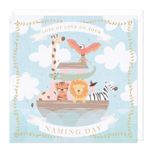 With Love on Your Naming Day Card