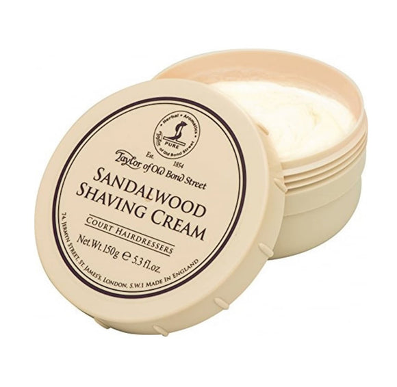 Shaving Cream In Bowl - Sandalwood